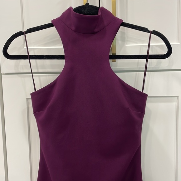 Revolve/Intermix Brand Cinq A Sept Jax Purple Mini Dress - Picture 2 of 16
